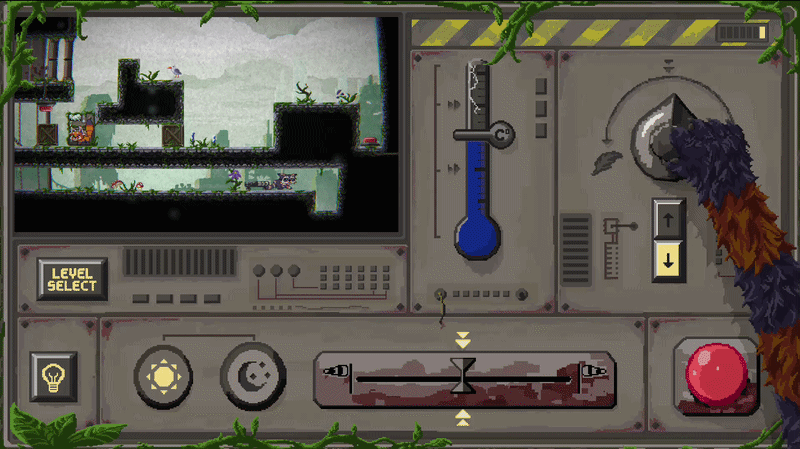 Shifting Order terminal puzzle interface