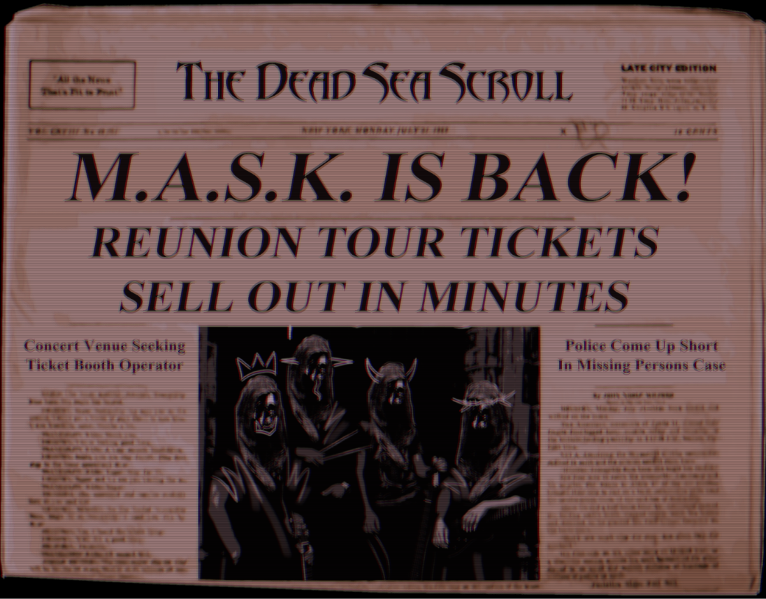 An in-game newspaper in MAS-Q